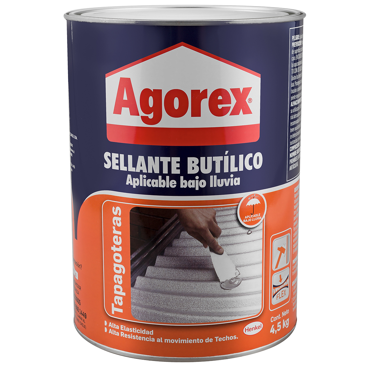 TAPAGOTERAS SELLANTES PROFESIONALES AGOREX 4,5KG - 1