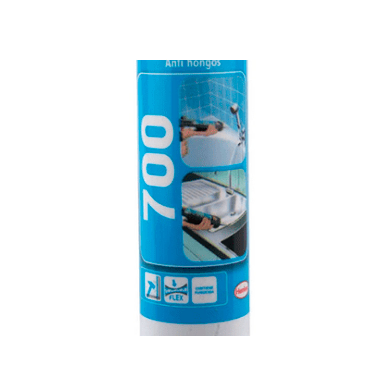 SILICONA SELLANTE HENKEL ADHESIVES 300 ML PROFESIONAL BLANCO AGOREX 700 - 6