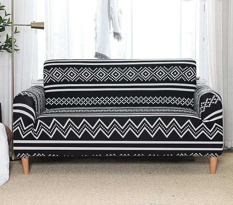 FUNDA CUBRE SOFA (3 CUERPOS) TELA SPANDEX FACIL DE LAVAR - 1
