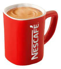 JUEGO DE TAZAS EN COLOR ROJOS DE LOZA 200 ML (4 PIEZAS ) DISEÑO NESEN CAFE - 1