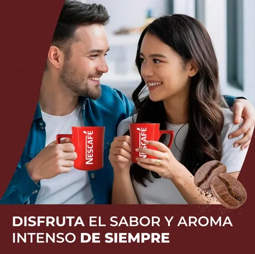 JUEGO DE TAZAS EN COLOR ROJOS DE LOZA 200 ML (4 PIEZAS ) DISEÑO NESEN CAFE - 3