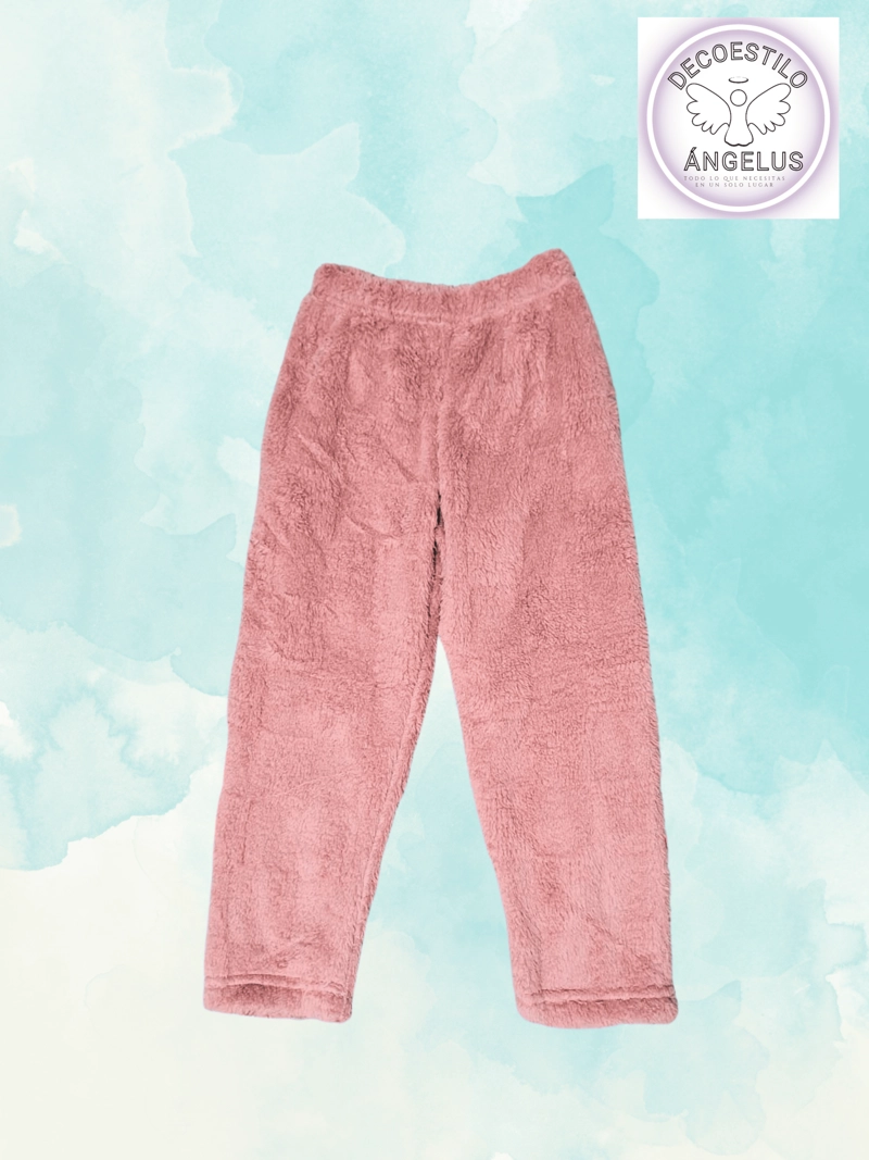 PIJAMA CON OREJAS DE OSITO DE POLAR PARA NIÑOS - 3