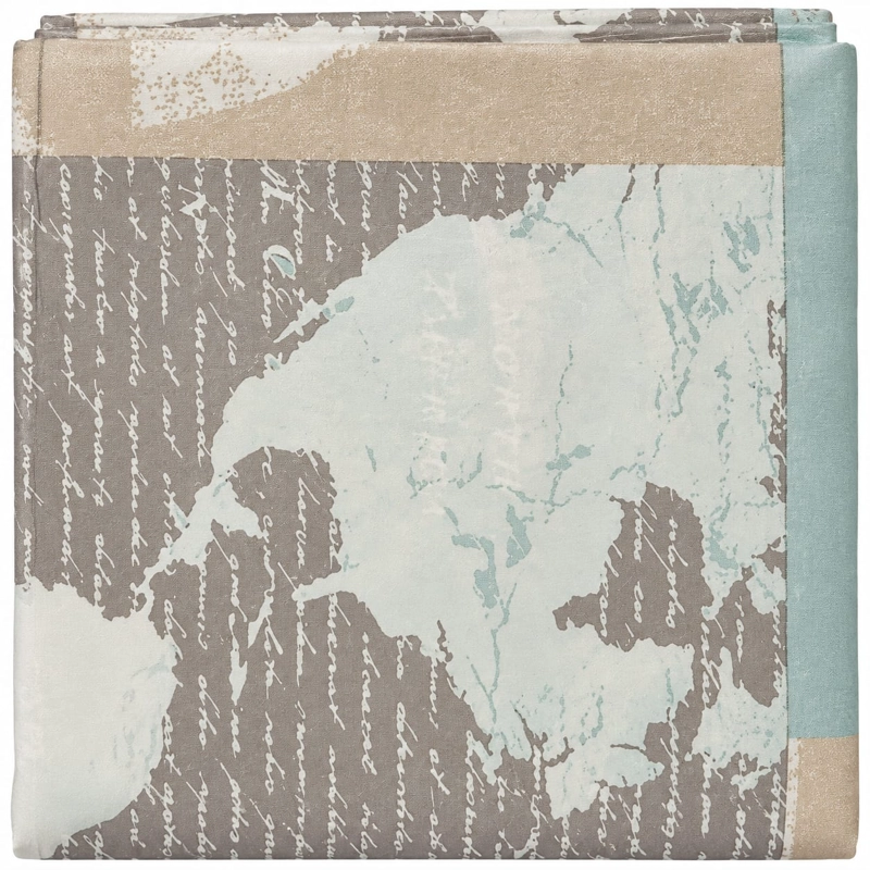 CORTINA DE BAÑO DE TELA ESTAMPADA DOLCE 180 X 200 CM DISEÑO DECORATIVO - 2