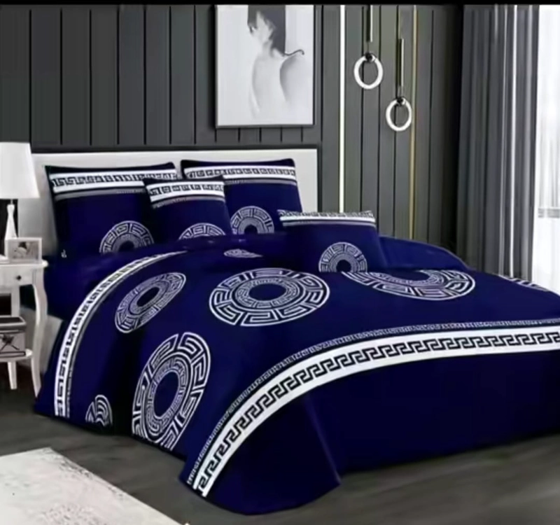 CUBRECAMA DOS PLAZAS + 2 FUNDAS DE ALMOHADA (3 PIEZAS) DISEÑOS VARIADO ESTAMPADO - 1