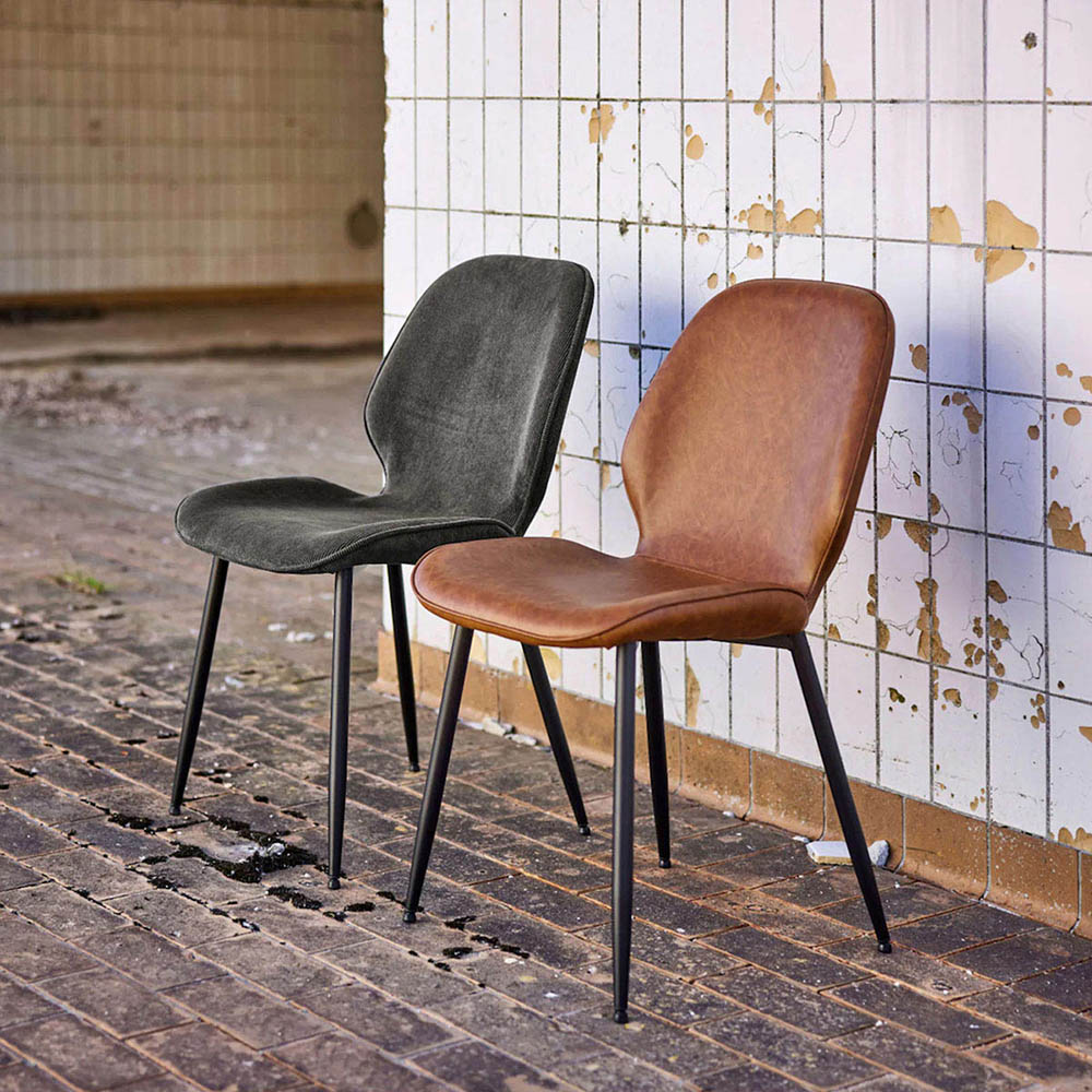 SILLA LOTTA CAFÉ SET DE 2 UNIDADES MIRKELA - 9