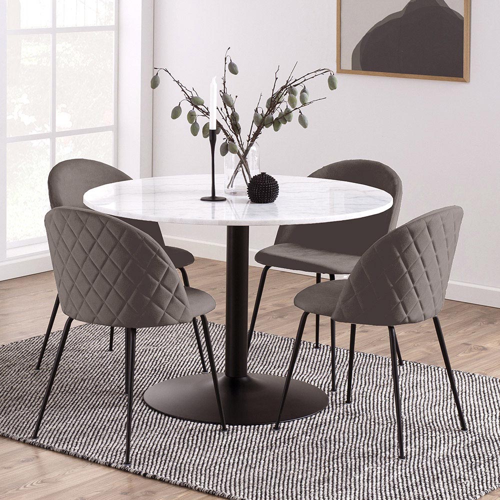 SET 2 SILLAS DE COMEDOR DAGMAR GRIS MIRKELA - 6