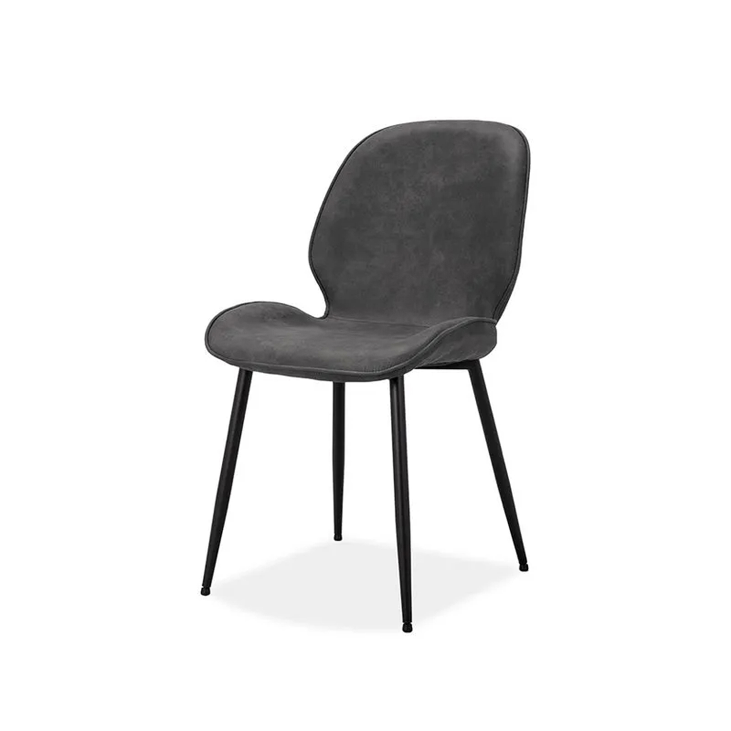 SILLA LOTTA GRIS SET DE 2 UNIDADES MIRKELA - 4