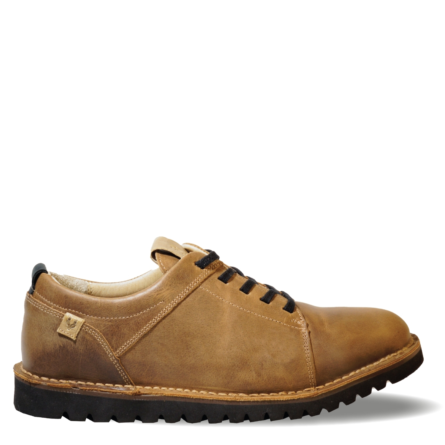 ZAPATO HOMBRE DE CUERO MILENIO EN COLOR CAFE VÉROZ - 1