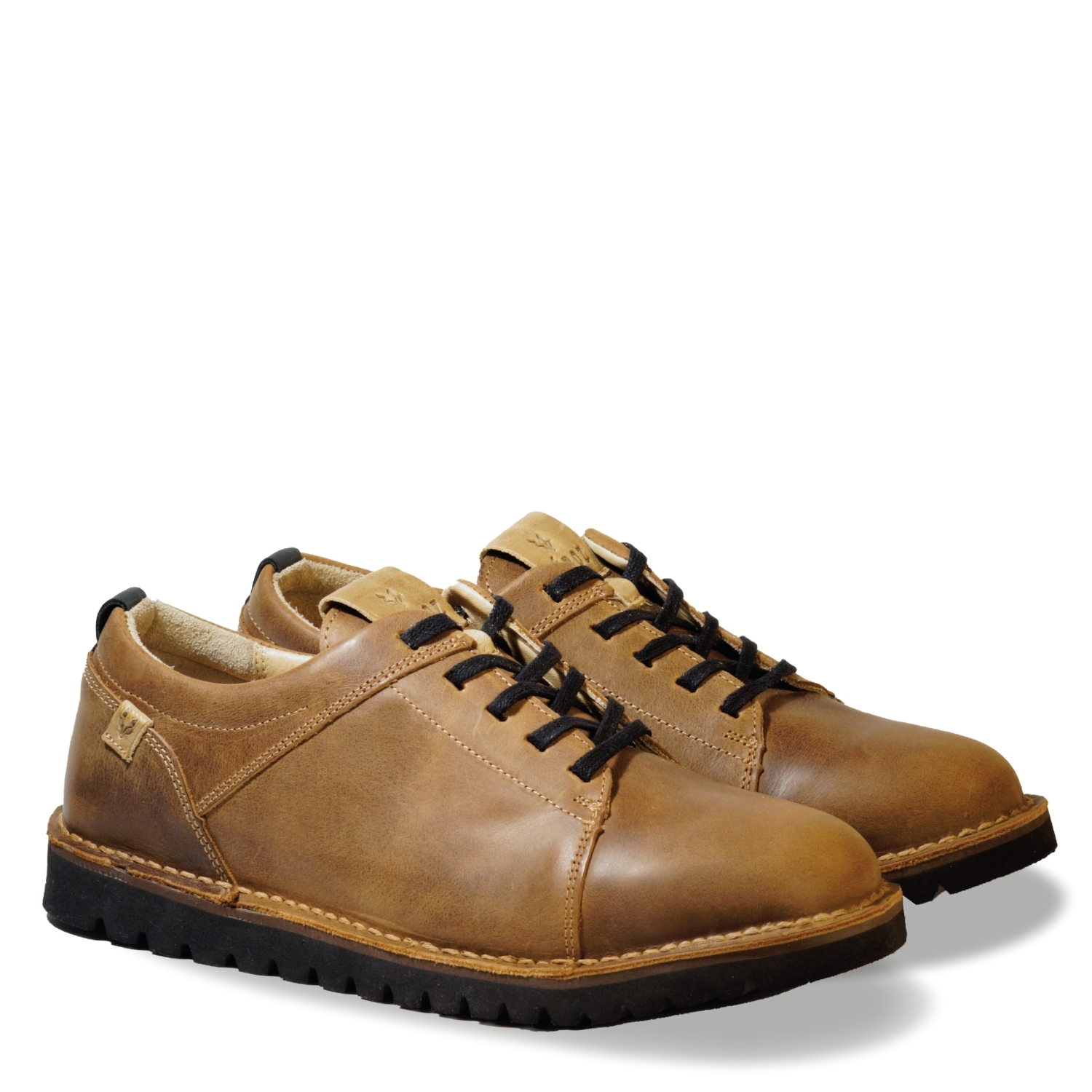 ZAPATO HOMBRE DE CUERO MILENIO EN COLOR CAFE VÉROZ - 2