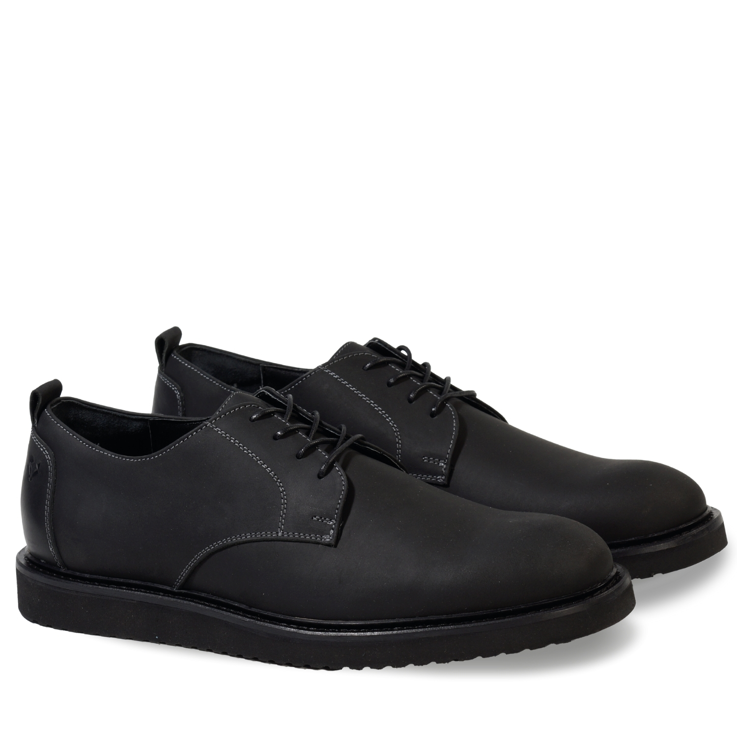 ZAPATO HOMBRE DE CUERO CAU VANG EN COLOR NEGRO VÉROZ - 2