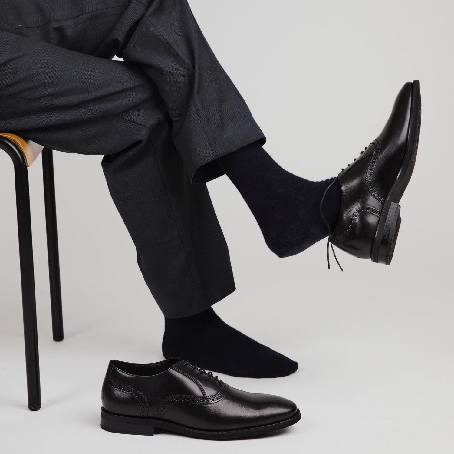 ZAPATO HOMBRE DE CUERO GOLDEN GATE EN COLOR NEGRO VÉROZ - 5