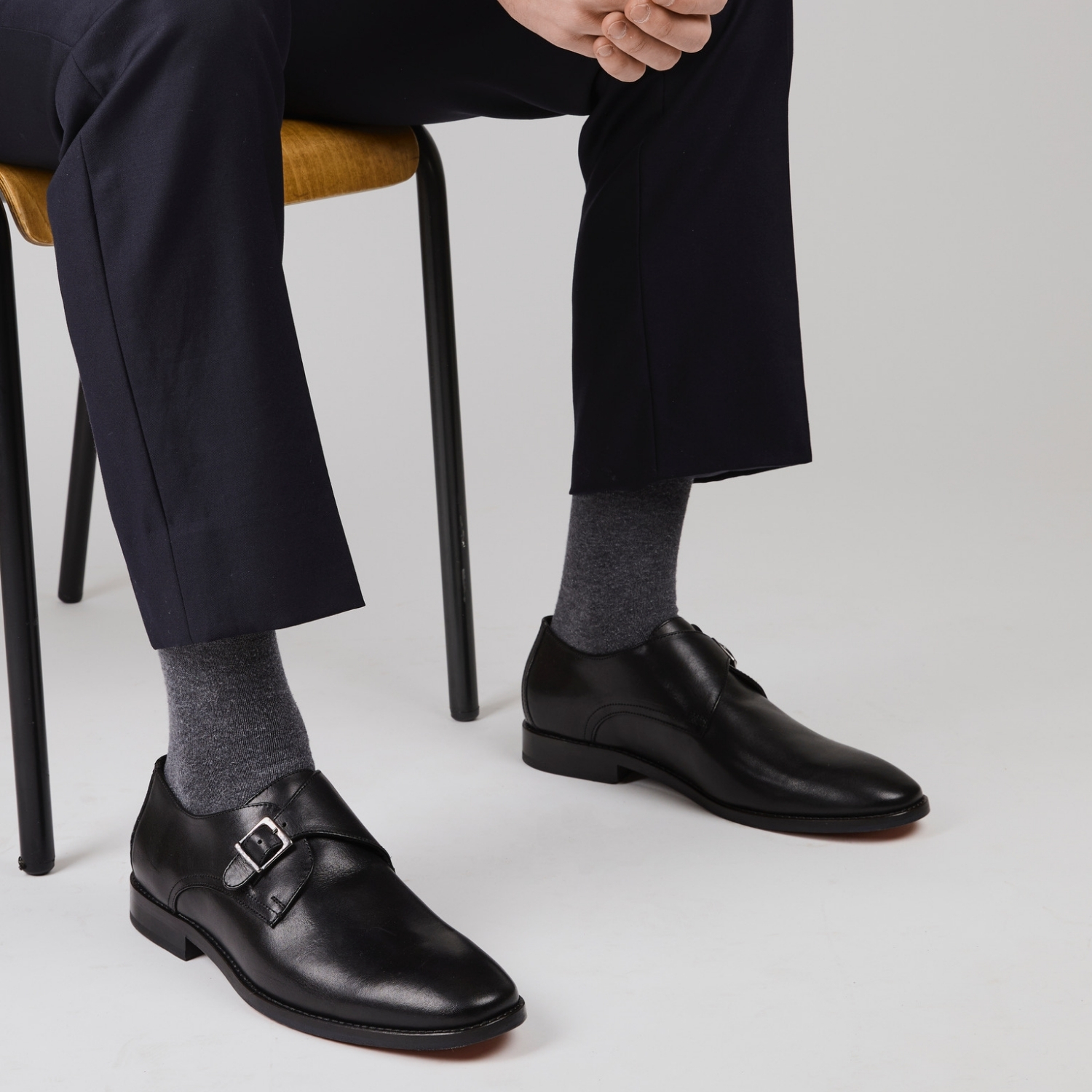 ZAPATO HOMBRE DE CUERO GRAN BELT EN COLOR NEGRO VÉROZ - 5