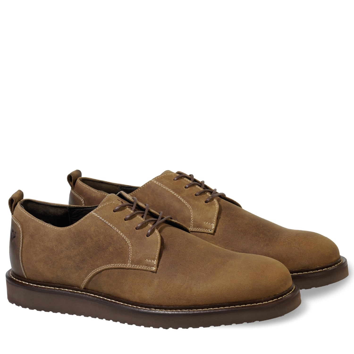 ZAPATO HOMBRE DE CUERO CAU VANG EN COLOR CAFE VÉROZ - 2
