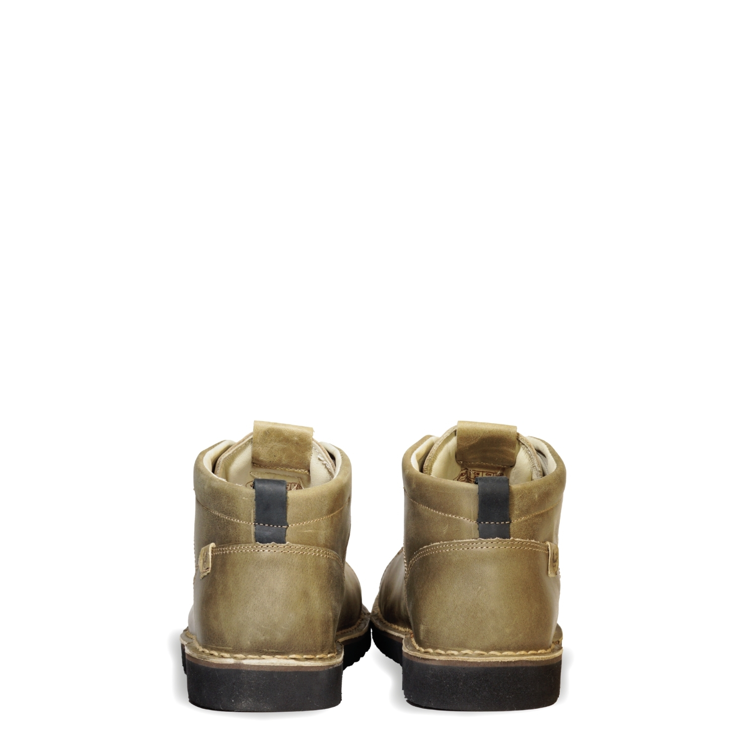 ZAPATO HOMBRE DE CUERO MILENIO MID VERDE VÉROZ - 4