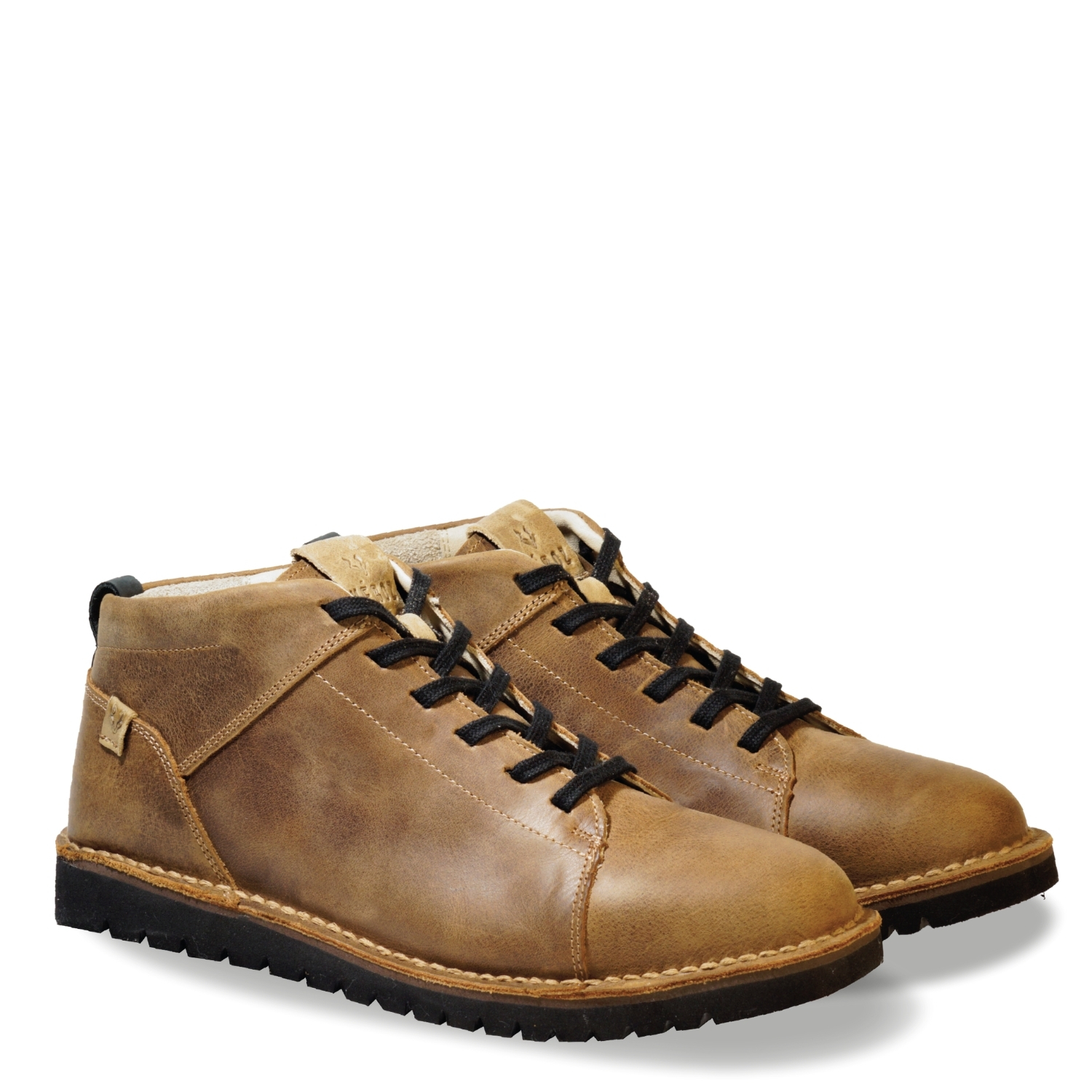 ZAPATO HOMBRE DE CUERO MILENIO MID EN COLOR CAFE VÉROZ - 2