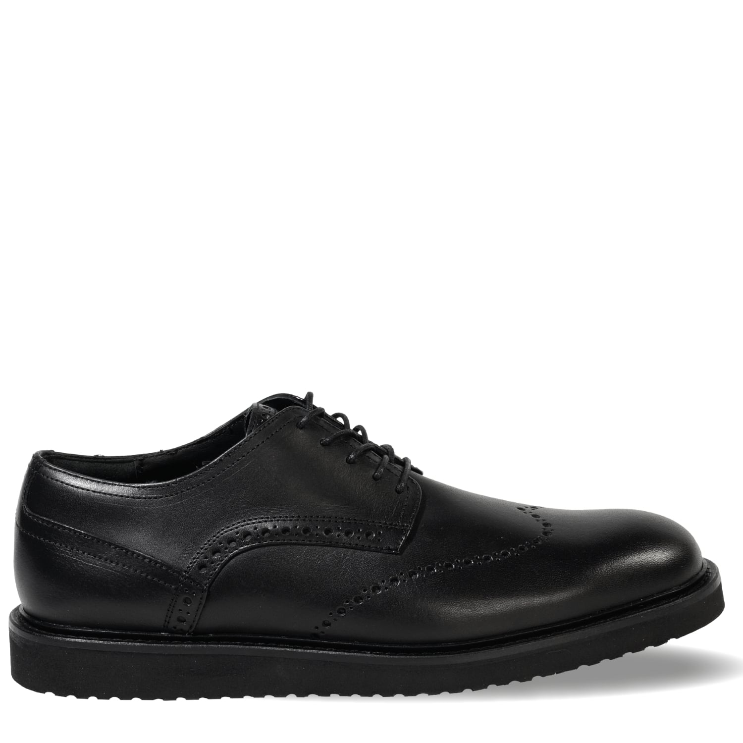 ZAPATO HOMBRE DE CUERO SCALZI EN COLOR NEGRO VÉROZ - 1