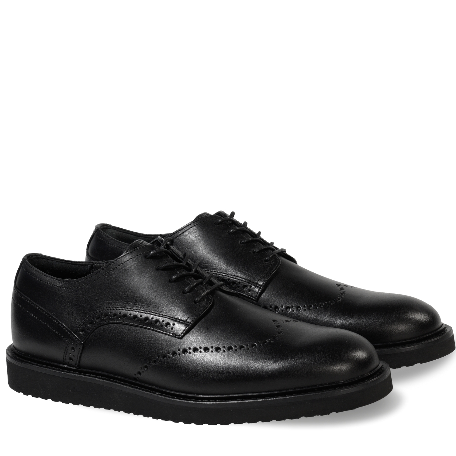 ZAPATO HOMBRE DE CUERO SCALZI EN COLOR NEGRO VÉROZ - 2