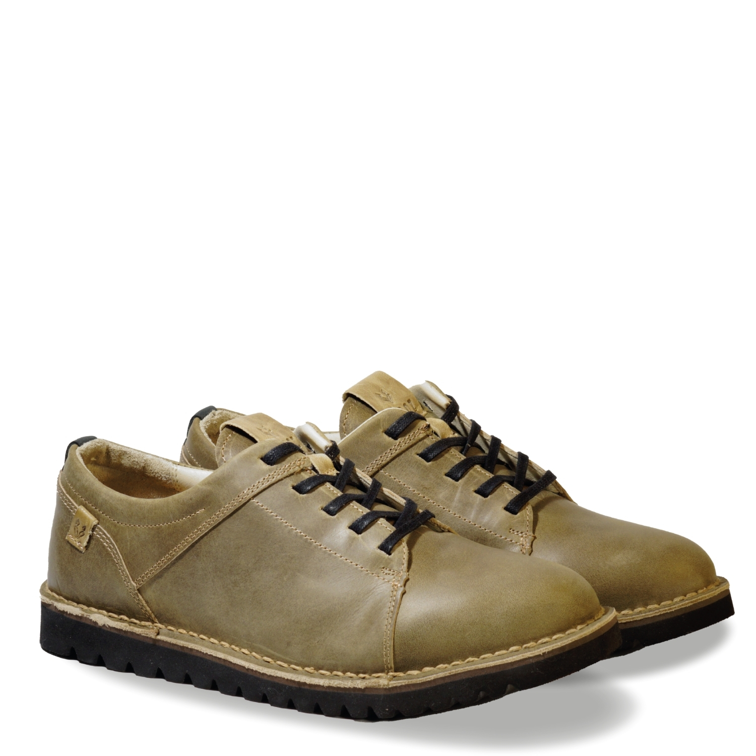 ZAPATO HOMBRE DE CUERO MILENIO VERDE VÉROZ - 2