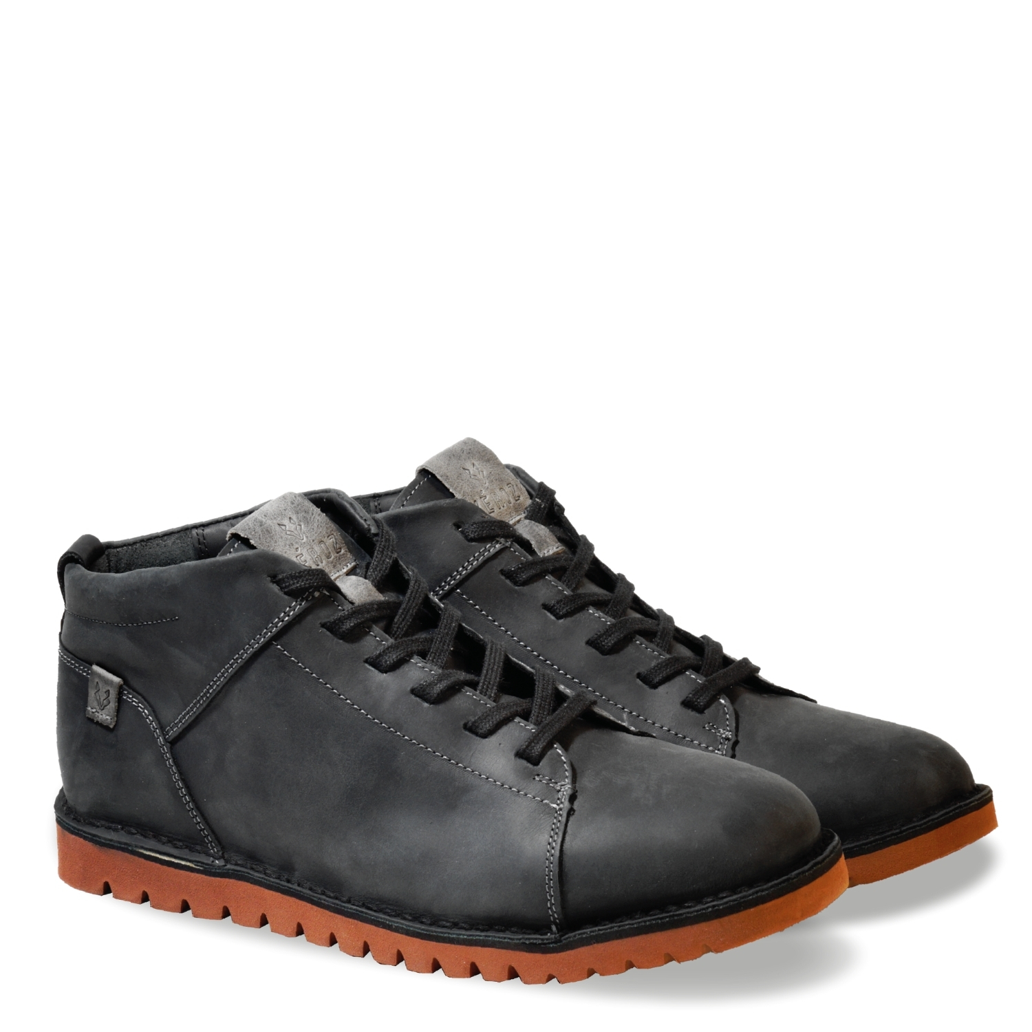 ZAPATO HOMBRE DE CUERO MILENIO MID EN COLOR NEGRO VÉROZ - 2