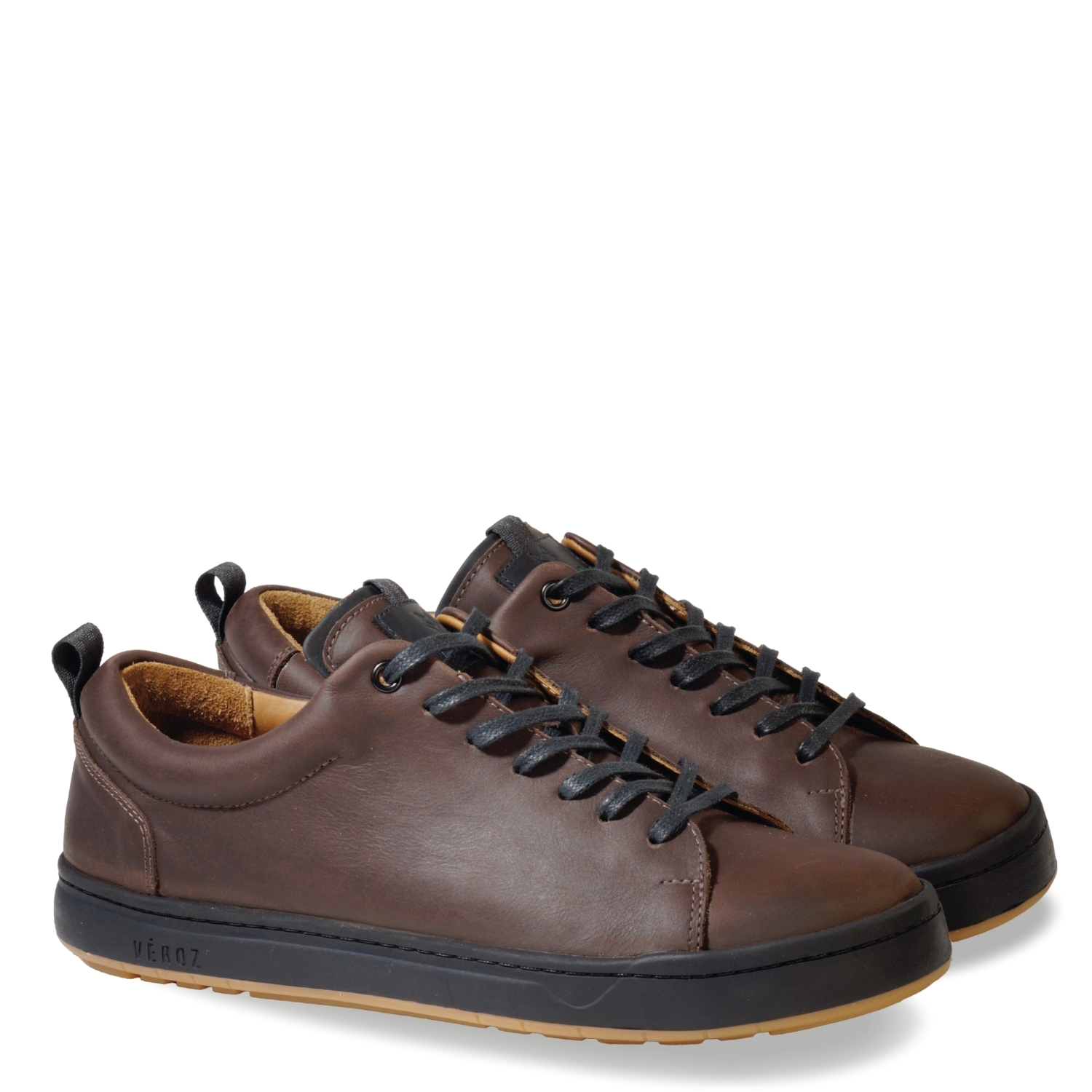 ZAPATILLA HOMBRE DE CUERO RIALTO CHOCOLATE VÉROZ - 2