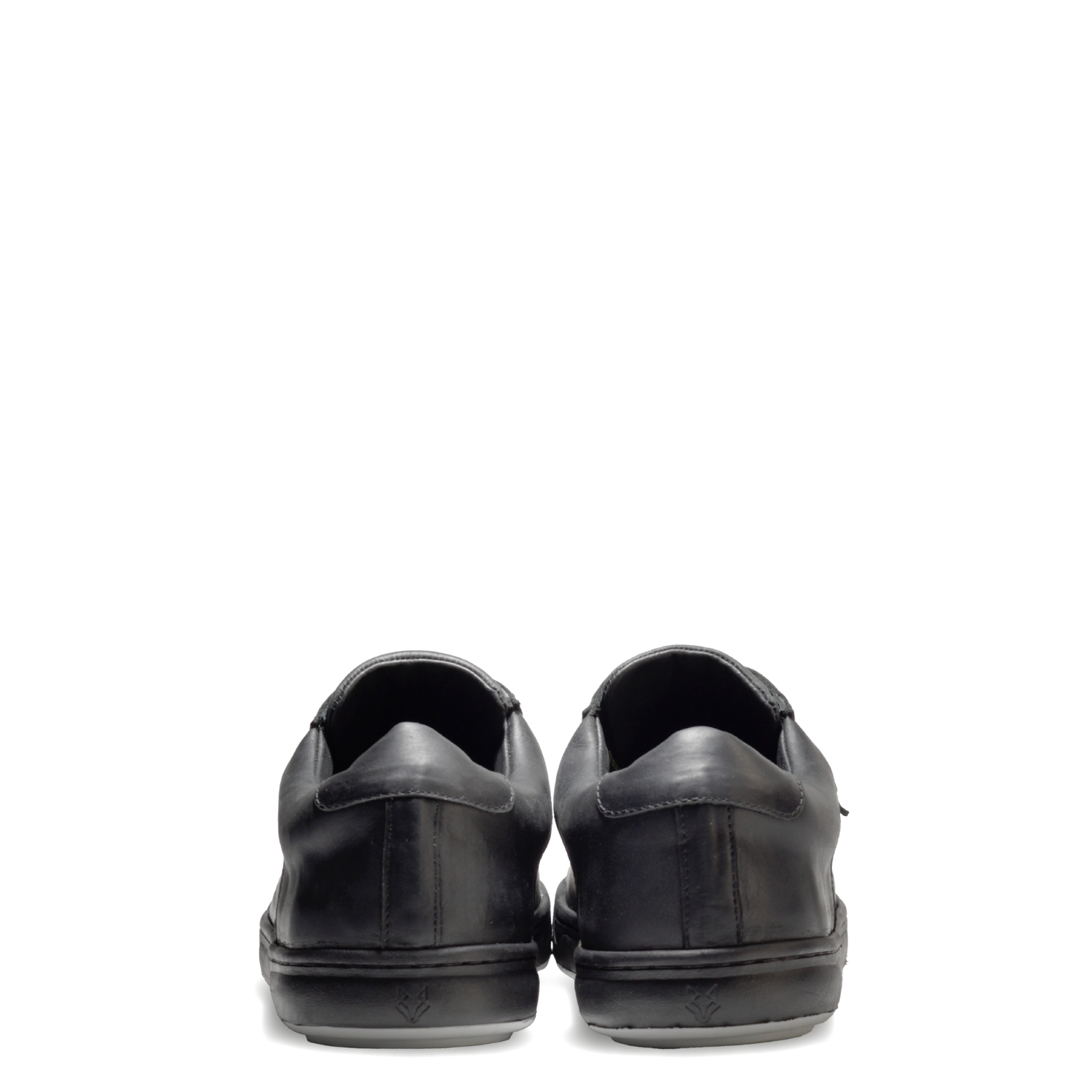 ZAPATILLA HOMBRE DE CUERO VECCHIO EN COLOR NEGRO Y VERDE VÉROZ - 4