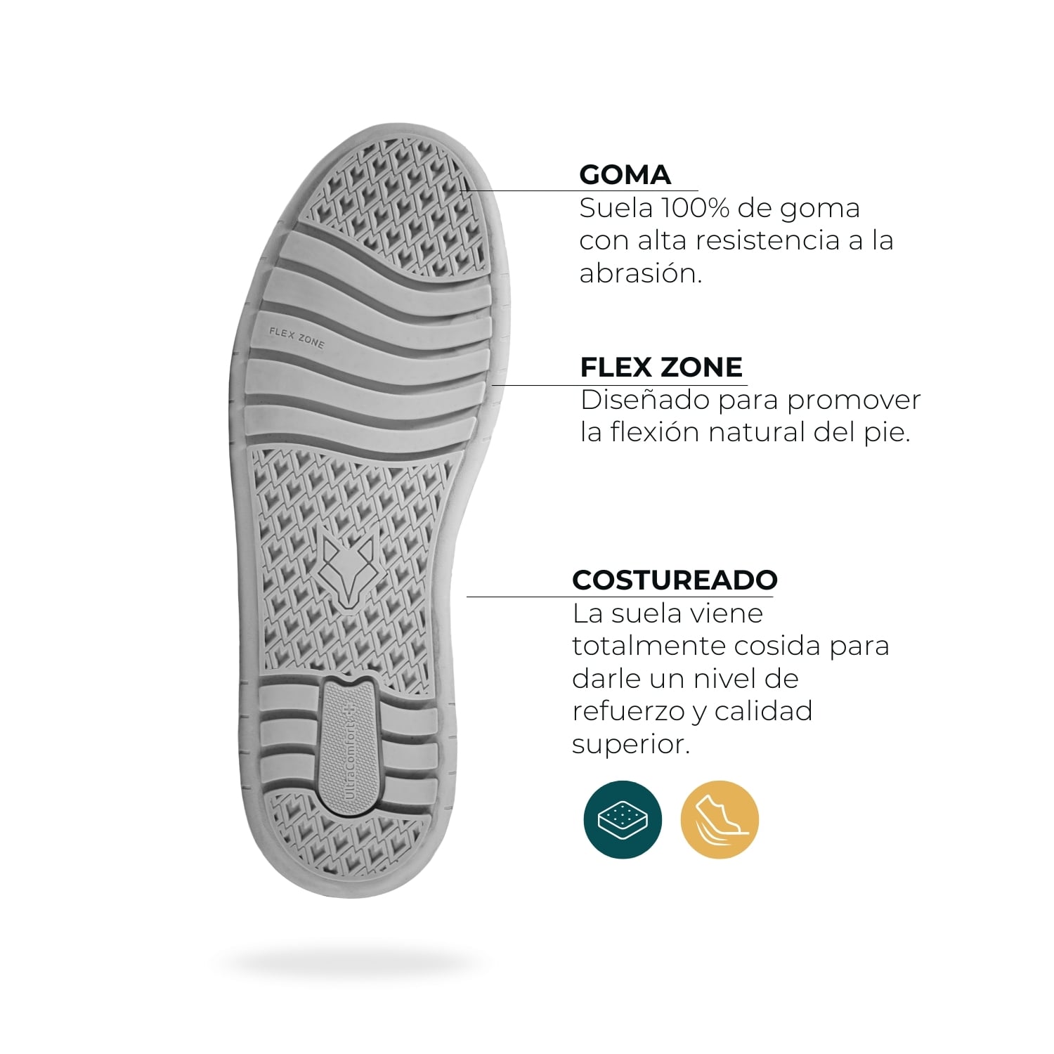 ZAPATILLA HOMBRE DE CUERO VECCHIO EN COLOR NEGRO Y VERDE VÉROZ - 6