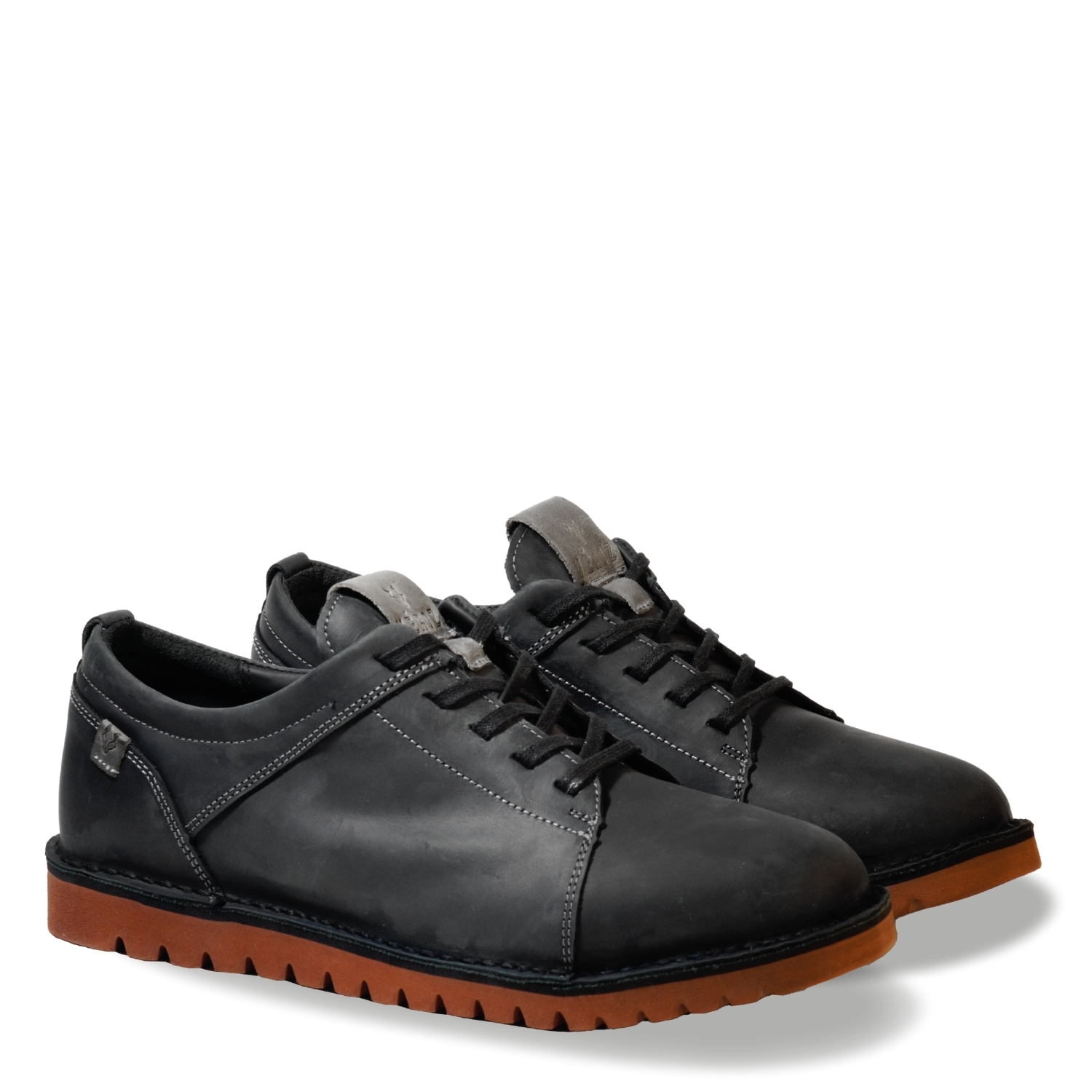 ZAPATO HOMBRE DE CUERO MILENIO EN COLOR NEGRO VÉROZ - 2