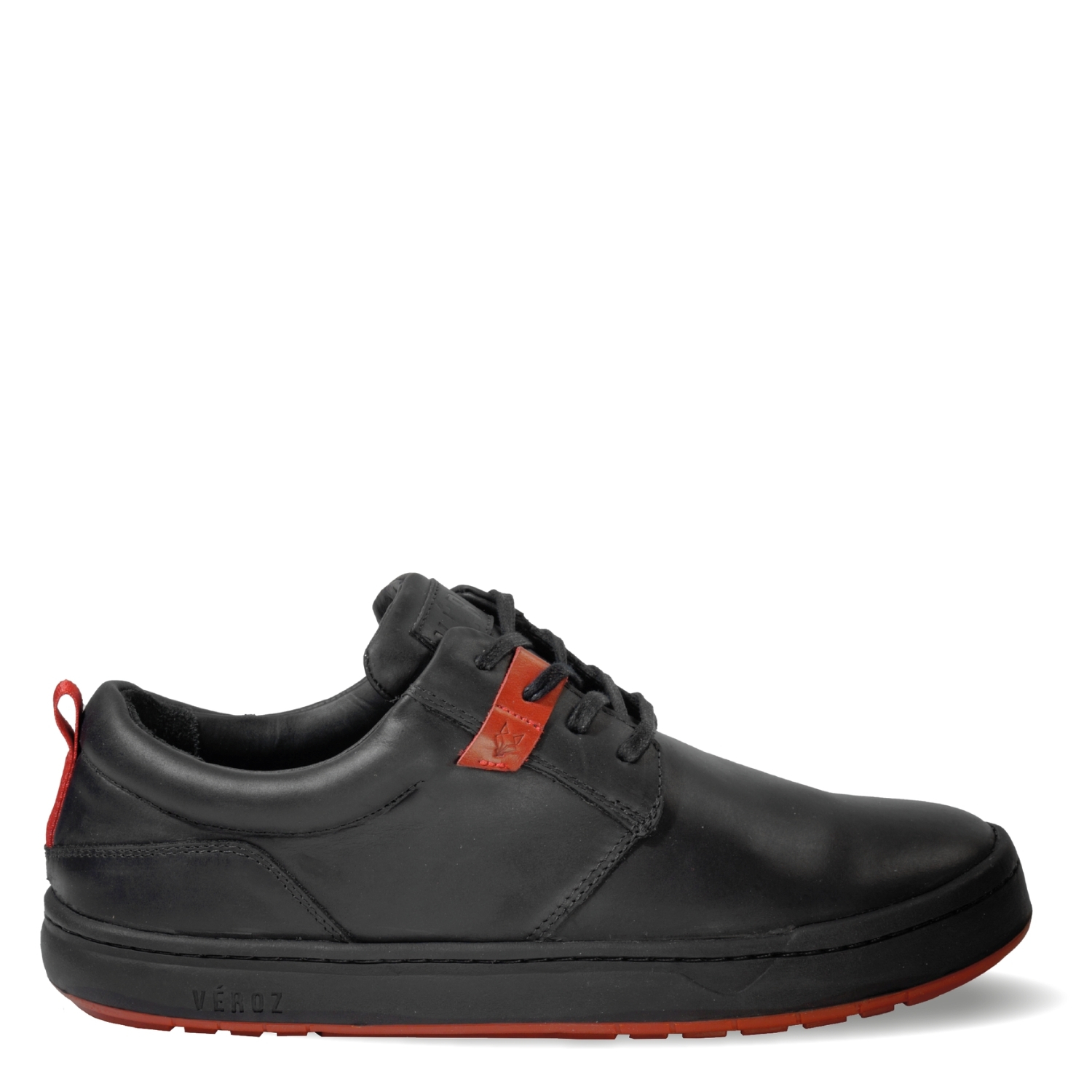 ZAPATILLA HOMBRE DE CUERO RUSSKY EN COLOR NEGRO VÉROZ - 1