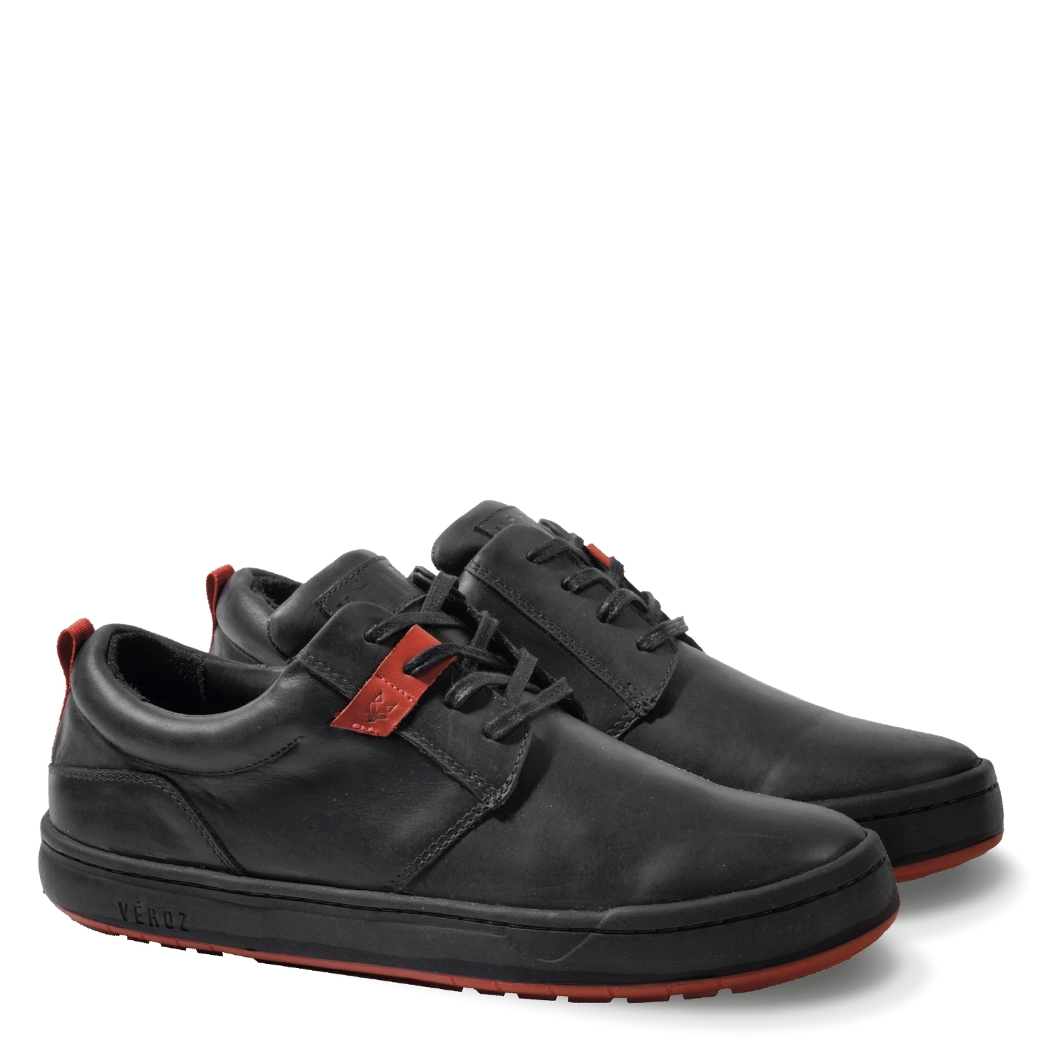 ZAPATILLA HOMBRE DE CUERO RUSSKY EN COLOR NEGRO VÉROZ - 2