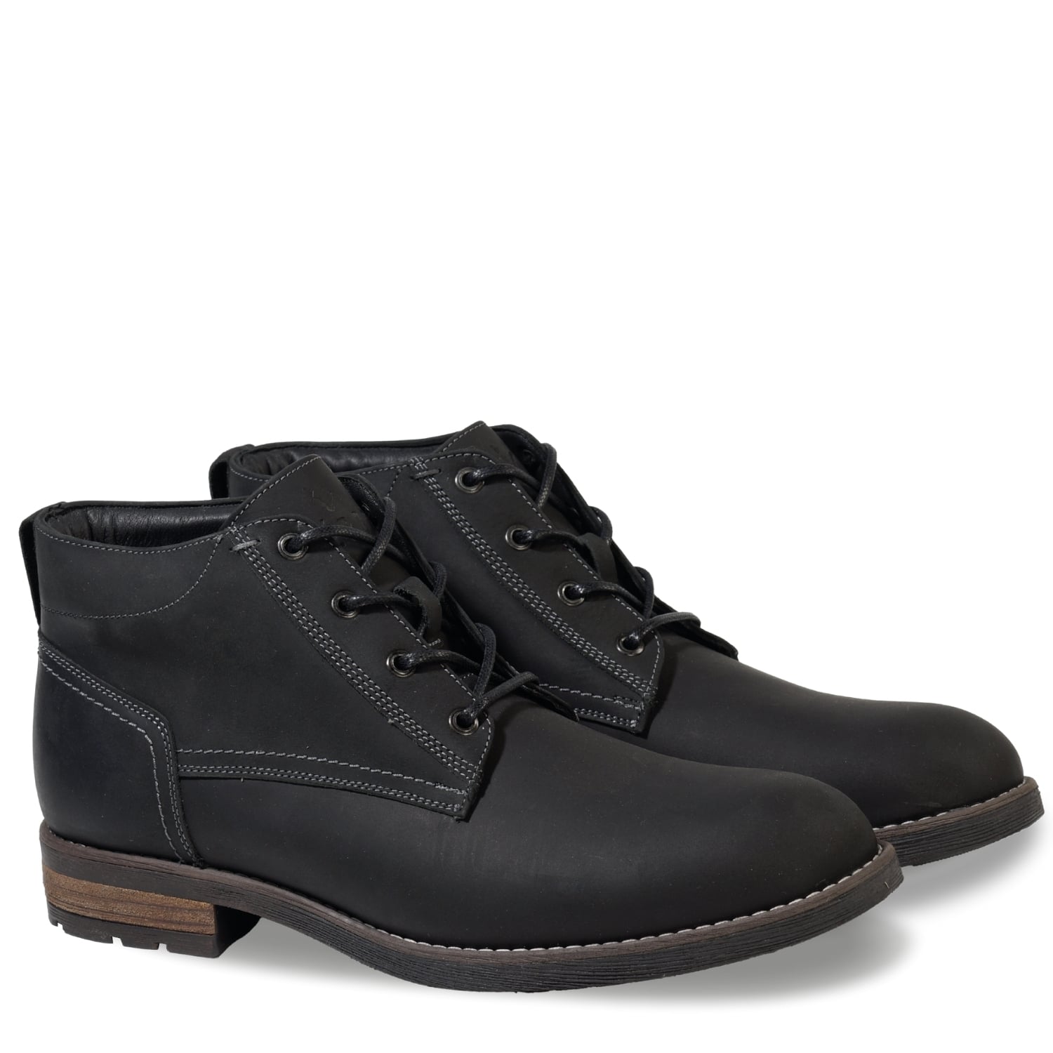 BOTIN HOMBRE DE CUERO TORRI EN COLOR NEGRO VÉROZ - 2