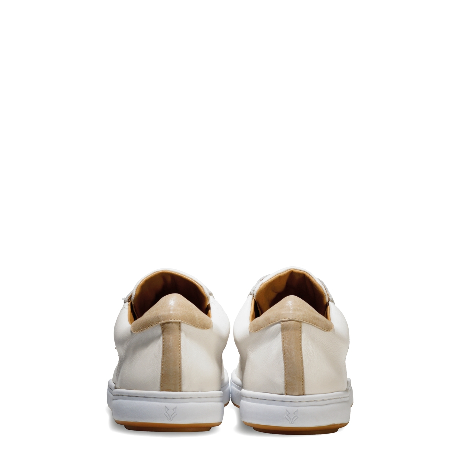 ZAPATILLA HOMBRE DE CUERO VECCHIO EN COLOR BLANCO VÉROZ - 4
