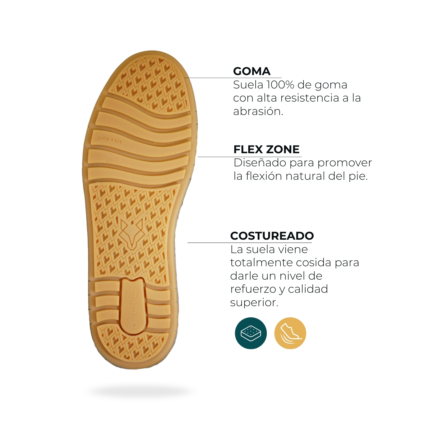 ZAPATILLA HOMBRE DE CUERO VECCHIO EN COLOR BLANCO VÉROZ - 6