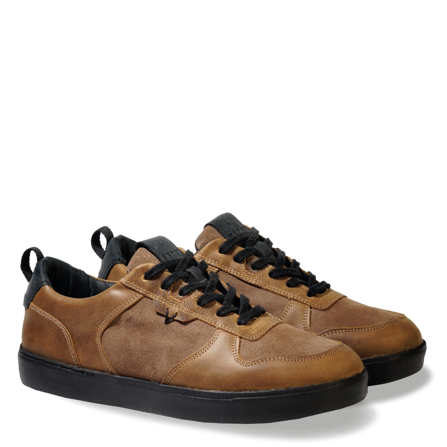ZAPATILLA HOMBRE DE CUERO TREND LIGHT EN COLOR CAFE VÉROZ - 2