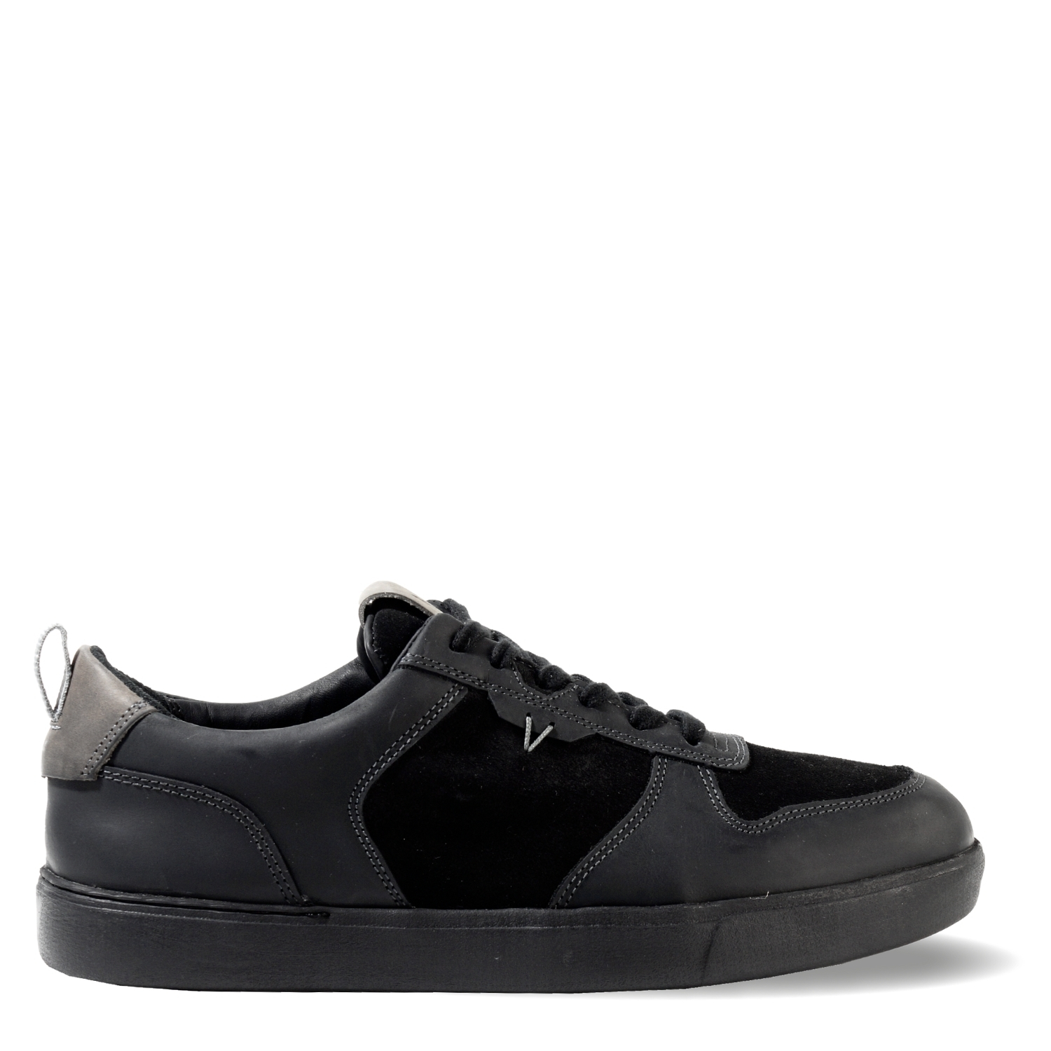 ZAPATILLA HOMBRE DE CUERO TREND LIGHT NEGRO VE ROZ - 1