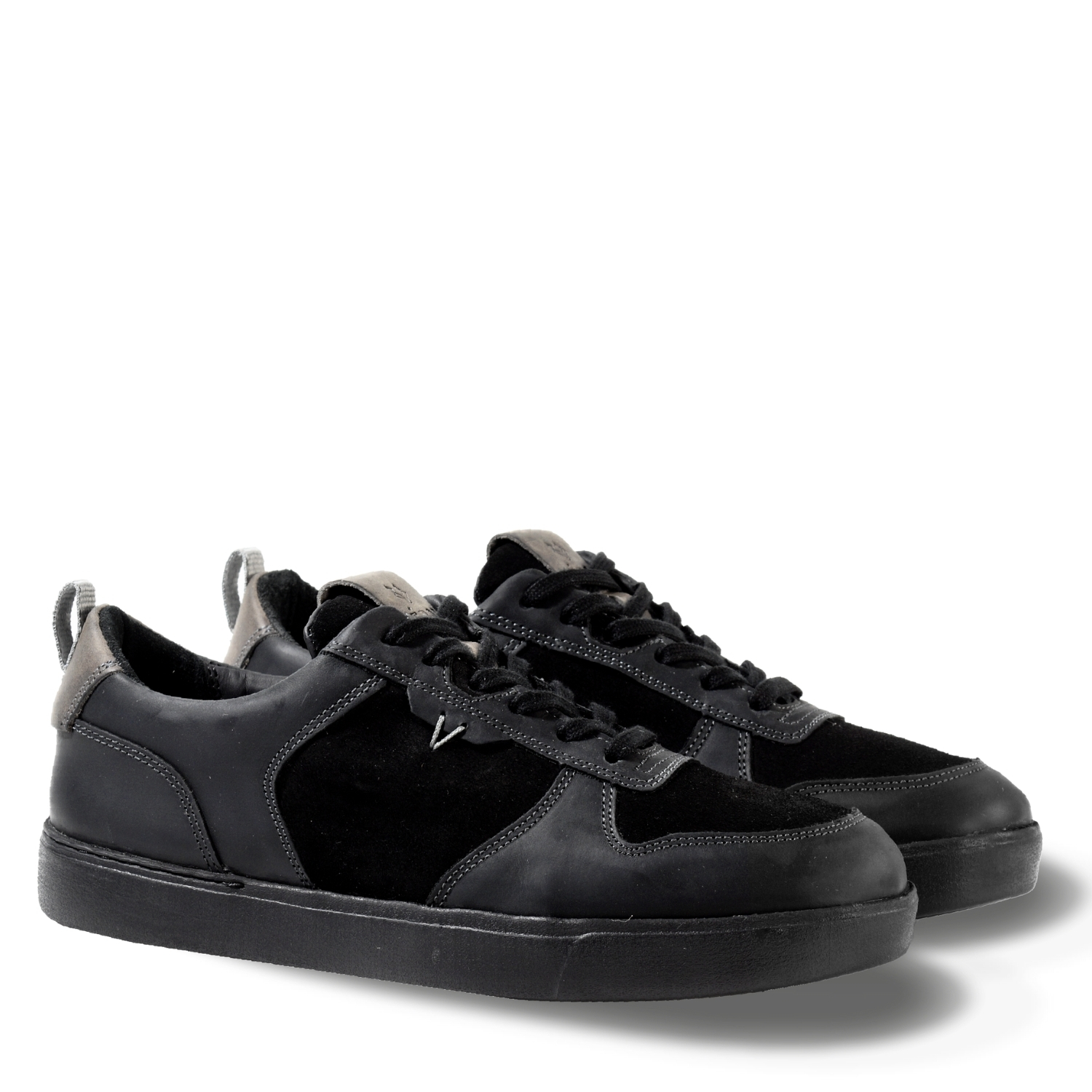 ZAPATILLA HOMBRE DE CUERO TREND LIGHT NEGRO VE ROZ - 2
