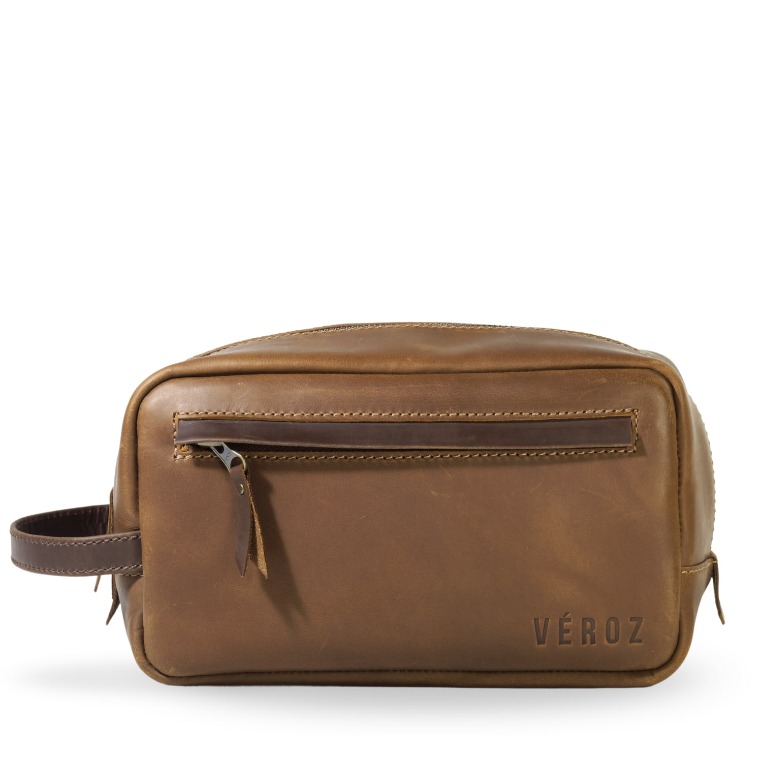 NECESER DE CUERO TIBER CAFE VE ROZ - 1