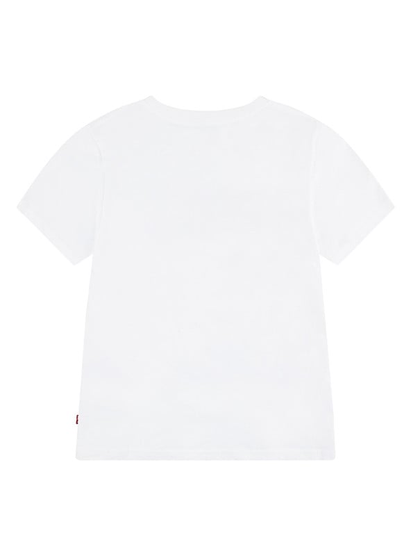 POLERA NIÑO LEVIS BLANCA BATWING MANGA CORTA - 2