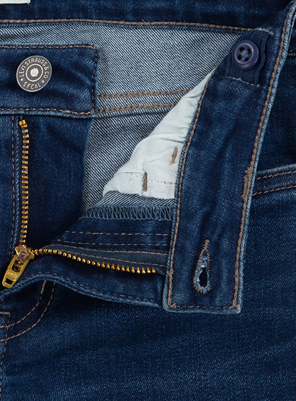 JEANS NIÑA LEVIS AZUL 710 SKINNY - 3