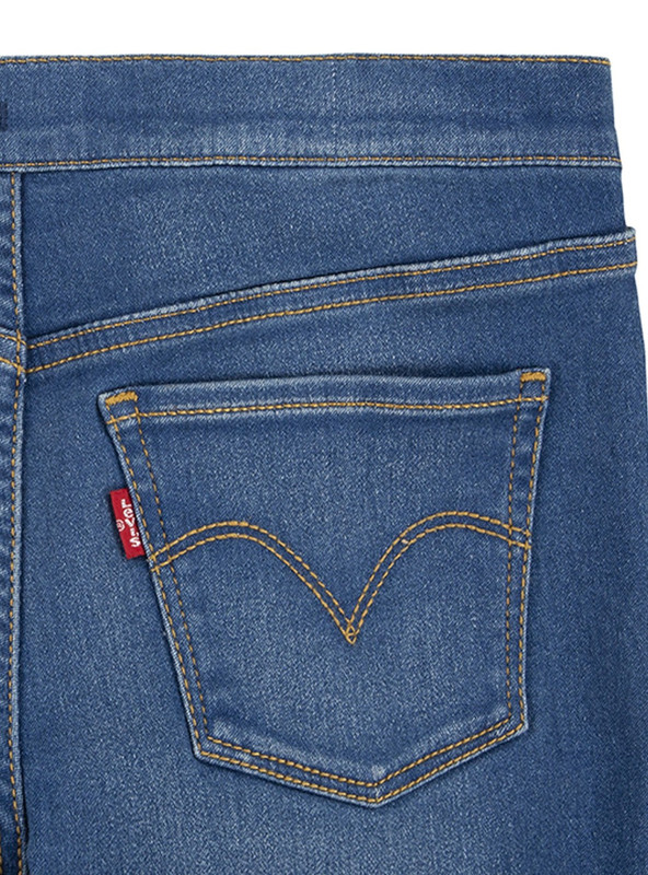 JEANS NIÑA LEVIS AZUL PULL ON - 2