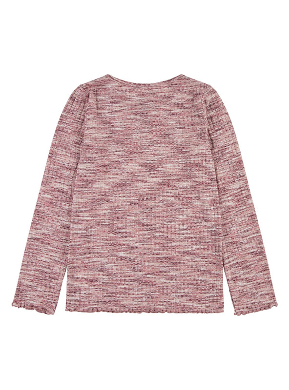 POLERA NIÑA LEVIS ROSADA MANGA LARGA - 2