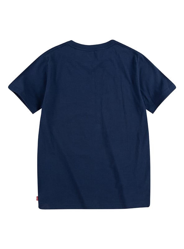 POLERA NIÑO LEVIS AZUL BATWING MANGA CORTA - 2
