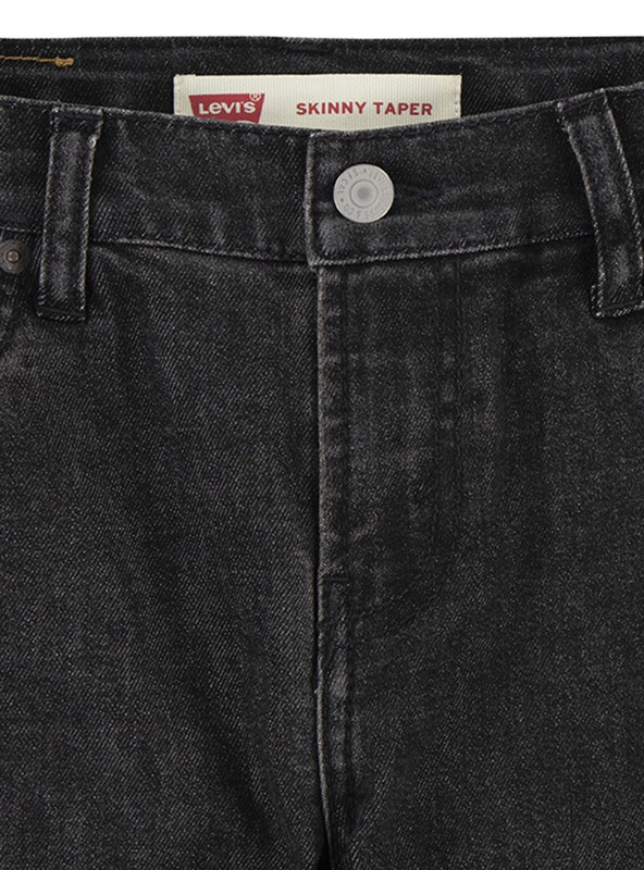 JEANS NIÑO LEVIS NEGRO SKINNY TAPER - 5