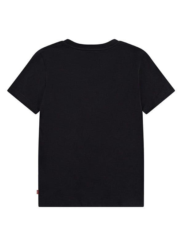 POLERA NIÑO LEVIS NEGRA BATWING MANGA CORTA - 2