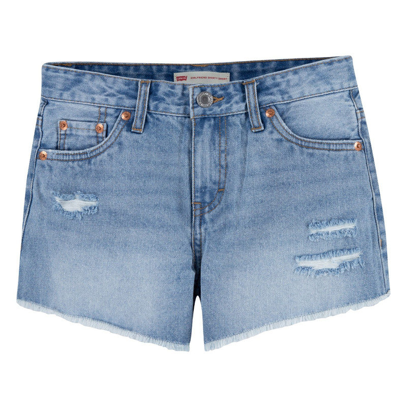SHORT NIÑA GIRLFRIEND AZUL LEVIS 31D152-L6L - 1