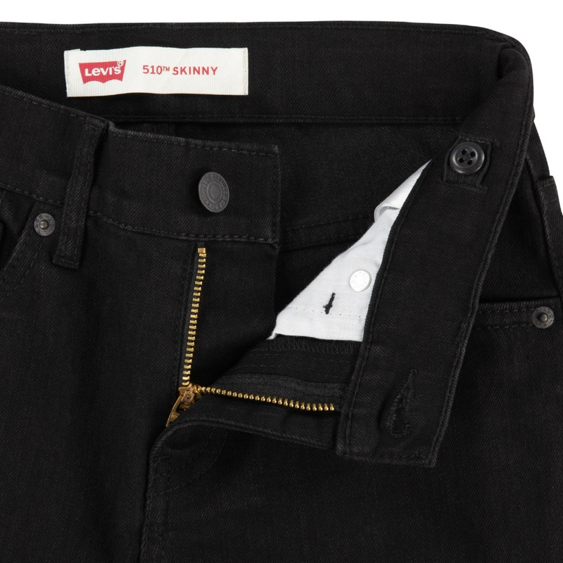 JEANS NIÑO 510 SKINNY EN COLOR NEGRO LEVIS 812008-508 - 3