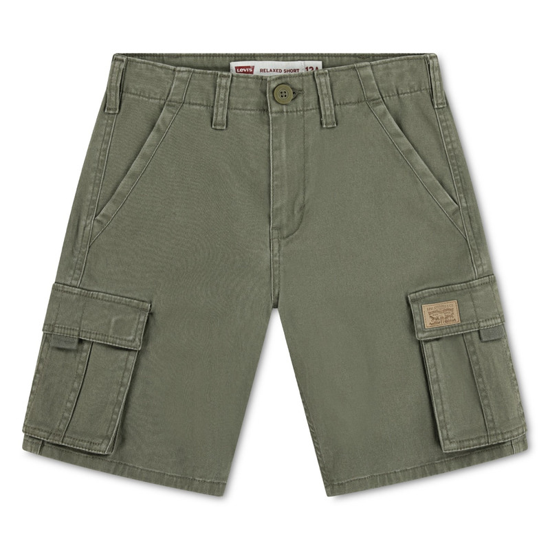 SHORT NIÑO CARGO VERDE LEVIS 81M381-EHF - 1