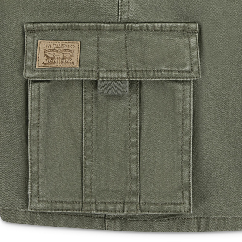 SHORT NIÑO CARGO VERDE LEVIS 81M381-EHF - 4
