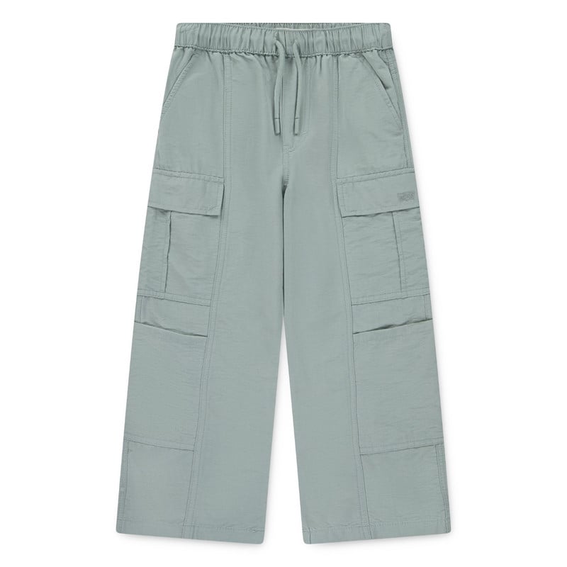 PANTALON NIÑA PARACHUTE CARGO VERDE LEVIS 41M268-F4V - 1