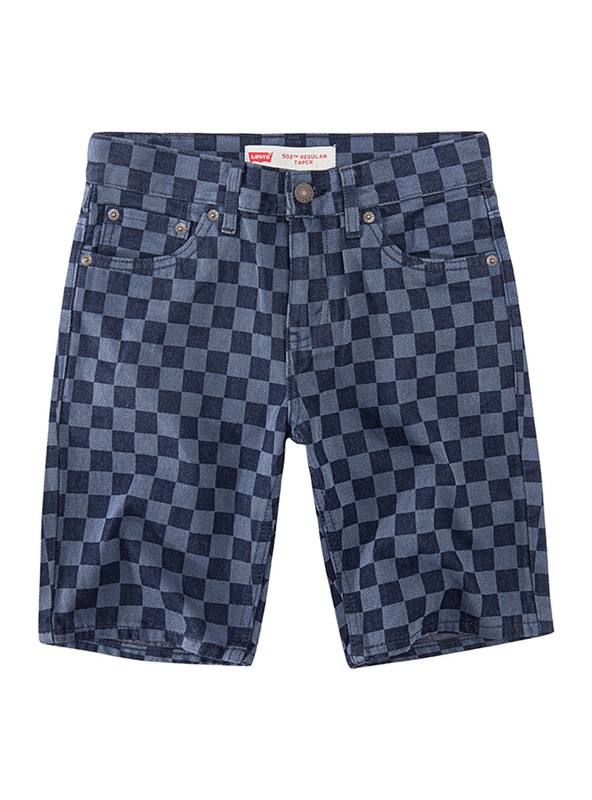 SHORT NIÑO RACER CUADROS LEVIS 916288-M7H - 1