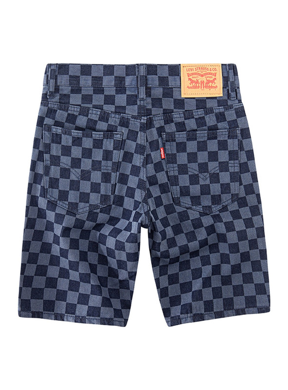 SHORT NIÑO RACER CUADROS LEVIS 916288-M7H - 2